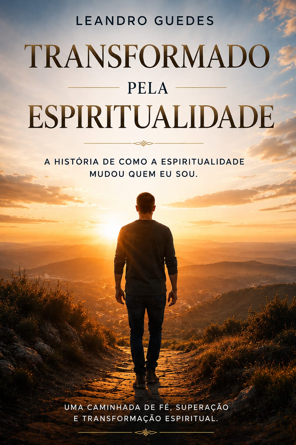 Capa do livro Transformado pela Espiritualidade, de Leandro Guedes