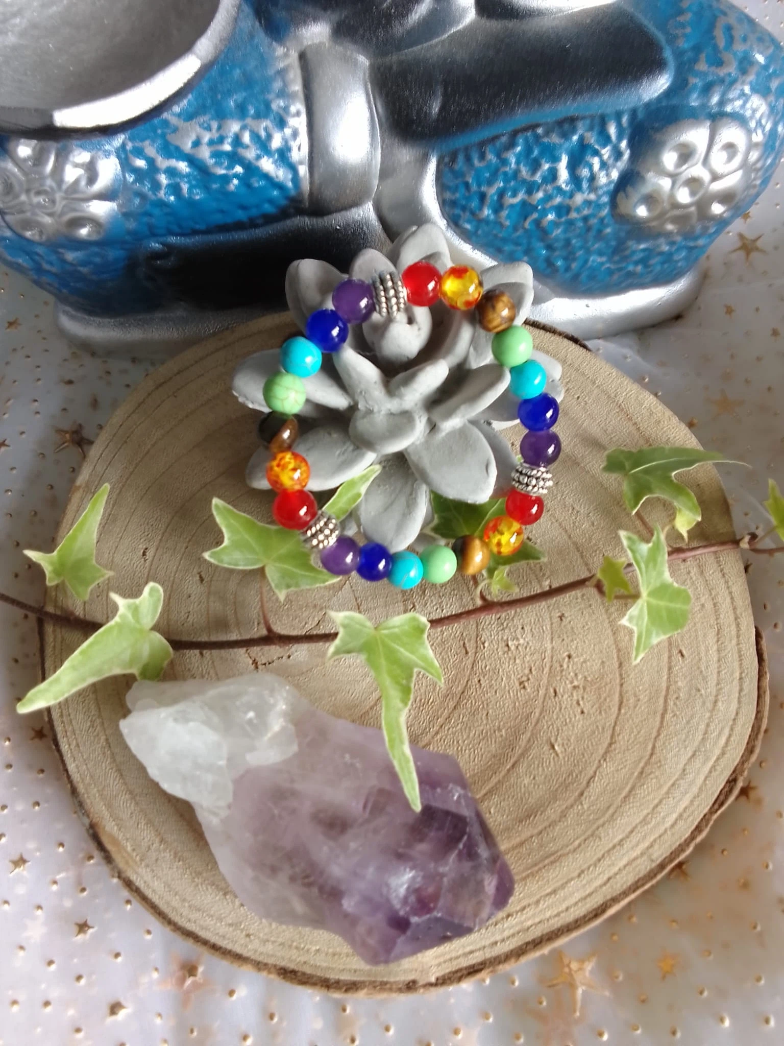Pulseira dos 7 chakras